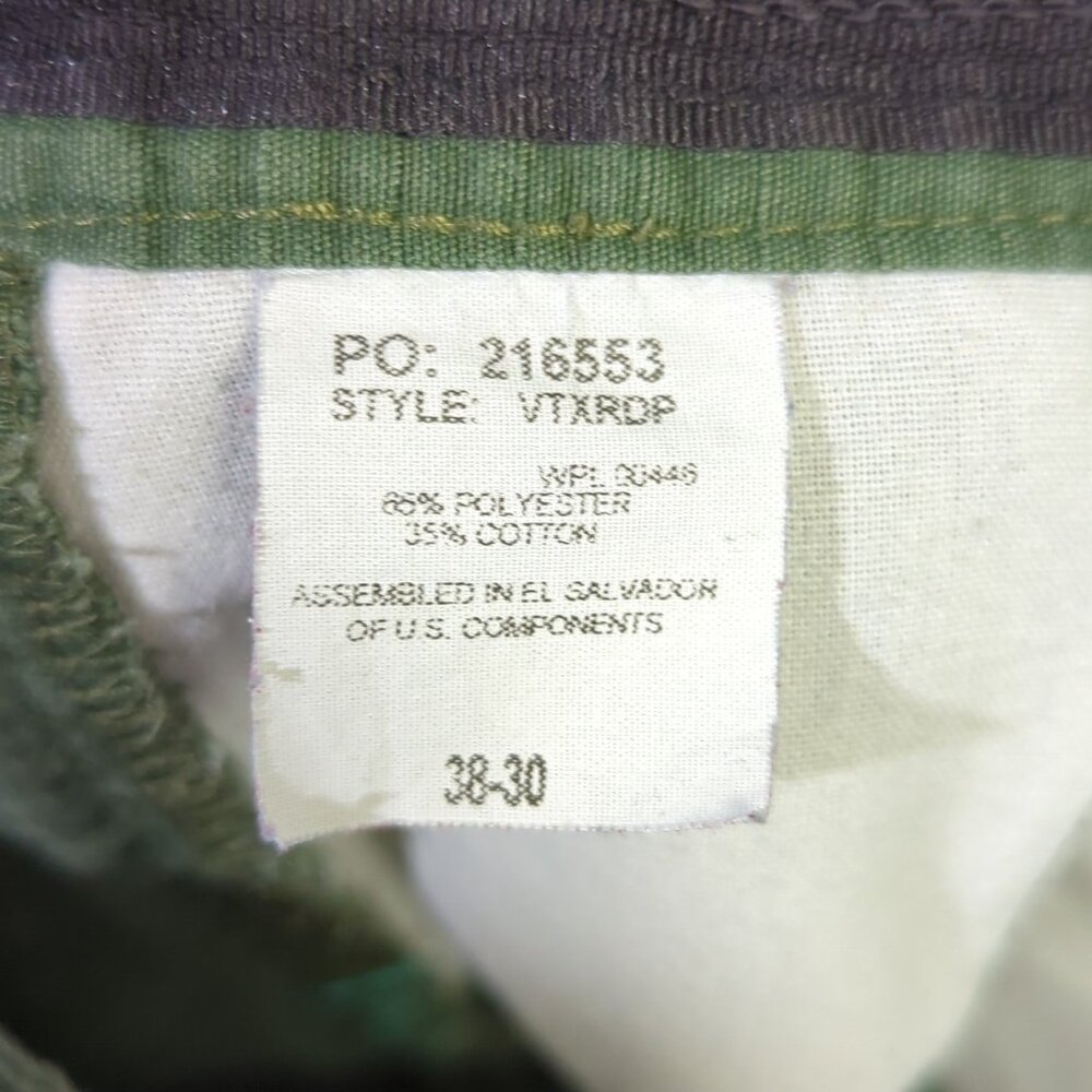 Vertx Pants Men's 38x30 Fits 35x29 Green Ripstop Cargo Outdoor Hiking Camp Flaws - Picture 12 of 16